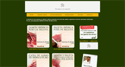 Desktop Screenshot of ibericosaro.es